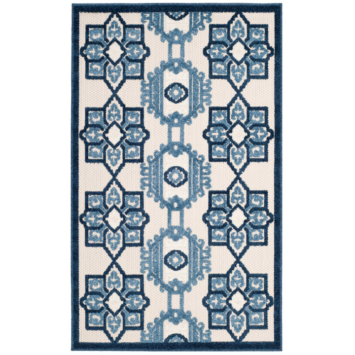 SAFAVIEH COT923B Cottage Ivory / Blue Image 3