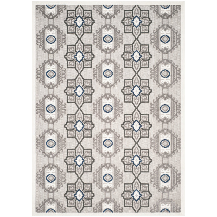 SAFAVIEH Cottage Collection COT923G Grey/Dark Grey Rug Image 5