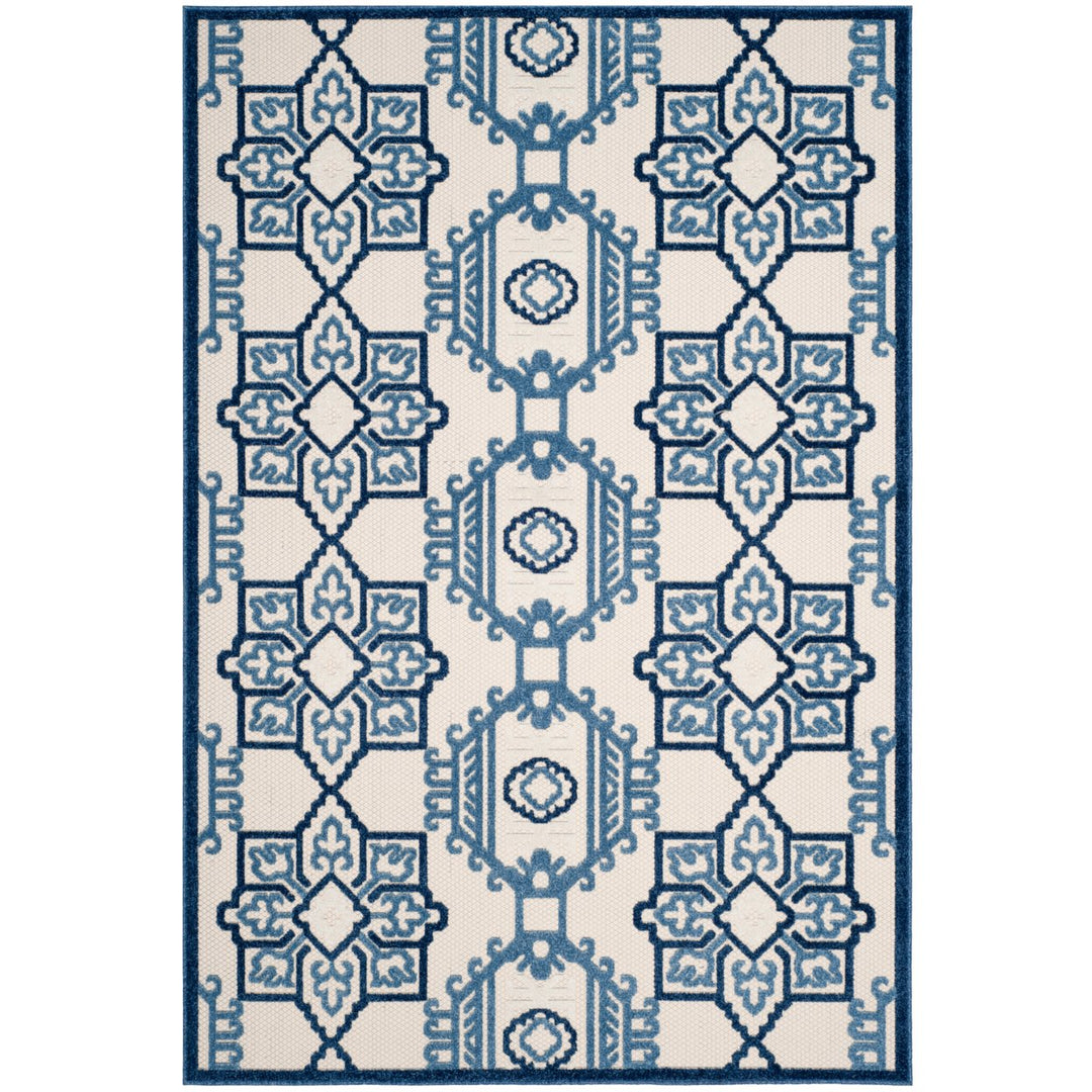 SAFAVIEH COT923B Cottage Ivory / Blue Image 4