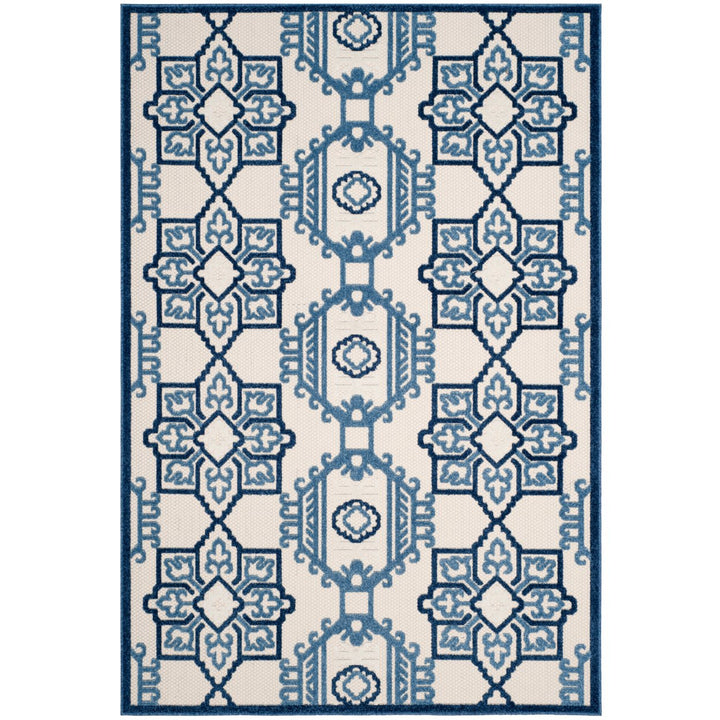 SAFAVIEH COT923B Cottage Ivory / Blue Image 4