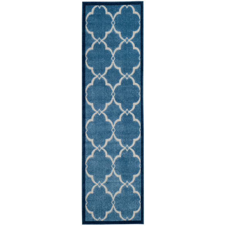 SAFAVIEH Cottage Collection COT926K Blue / Creme Rug Image 3