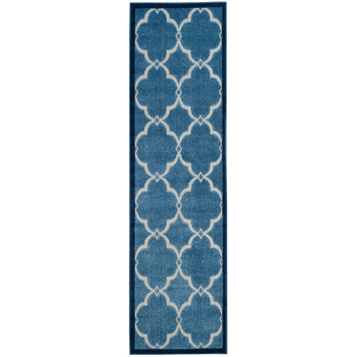 SAFAVIEH Cottage Collection COT926K Blue / Creme Rug Image 1