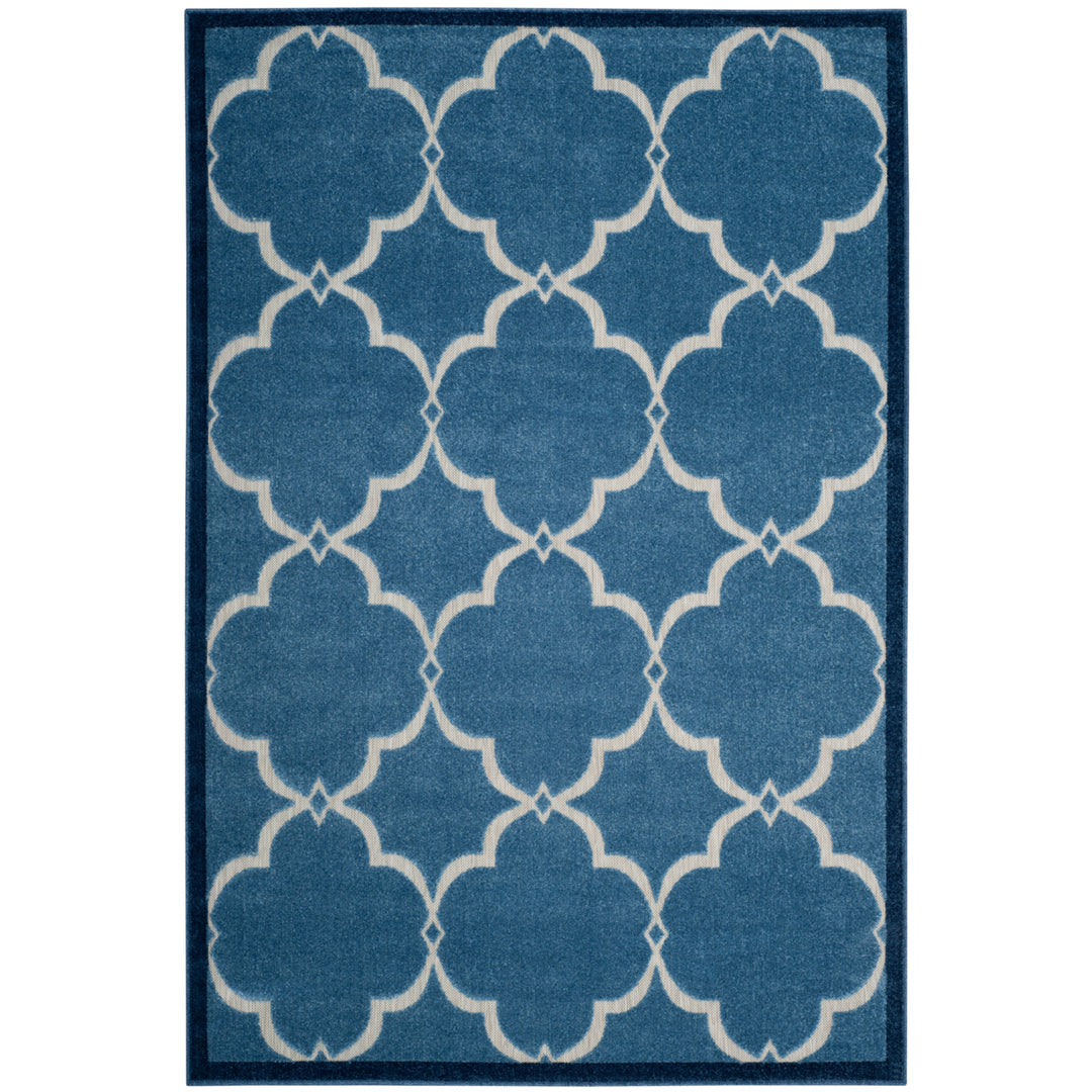 SAFAVIEH Cottage Collection COT926K Blue / Creme Rug Image 6