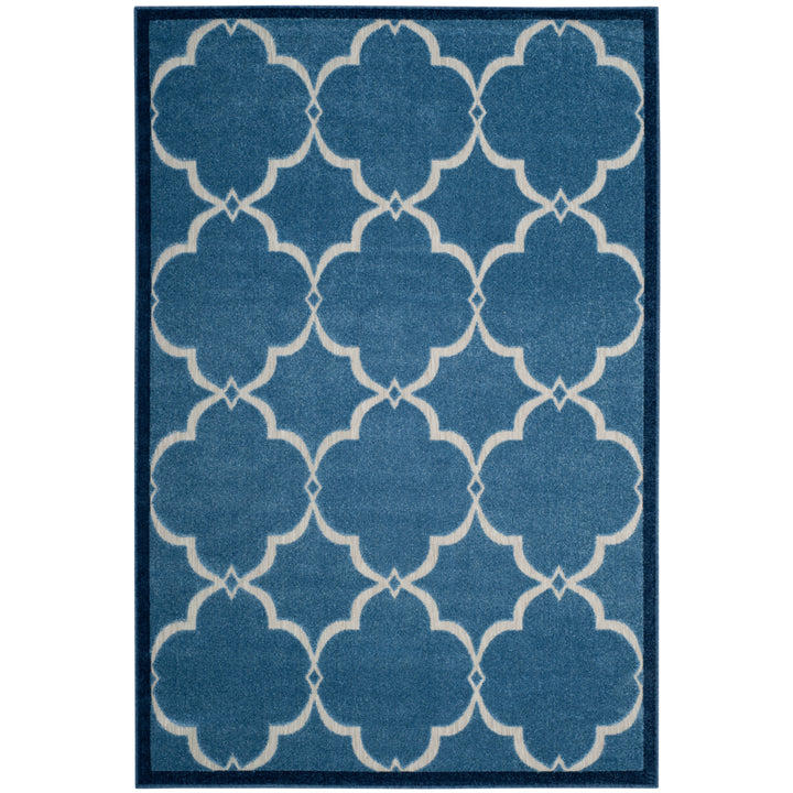 SAFAVIEH Cottage Collection COT926K Blue / Creme Rug Image 6