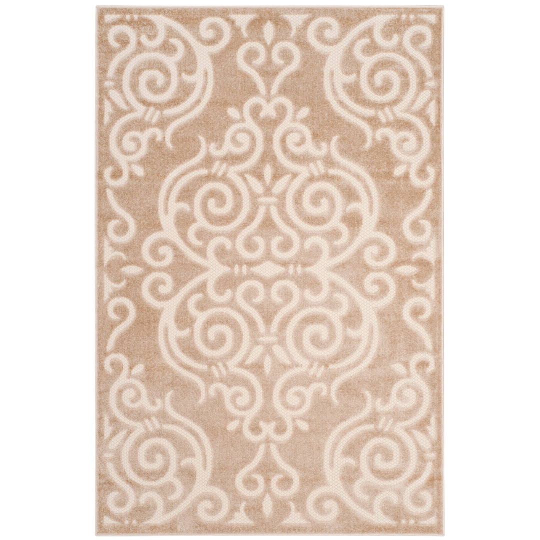 SAFAVIEH Cottage COT932L Light Beige / Cream Rug Image 1