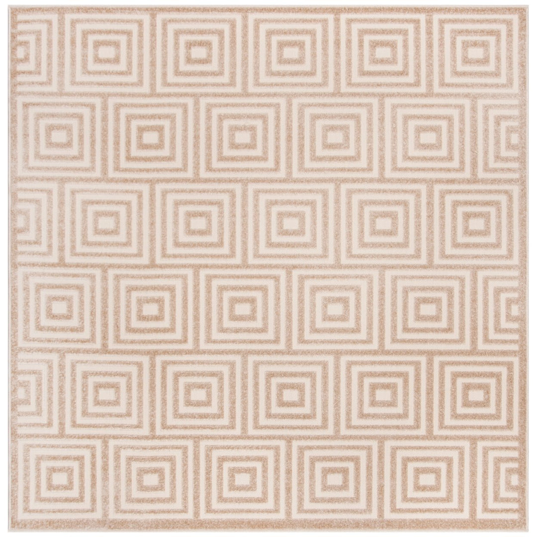 SAFAVIEH Cottage Collection COT941J Creme / Creme Rug Image 6