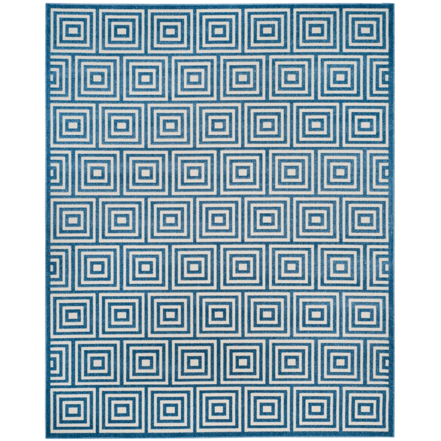 SAFAVIEH Cottage COT941K Cream / Light Blue Rug Image 1