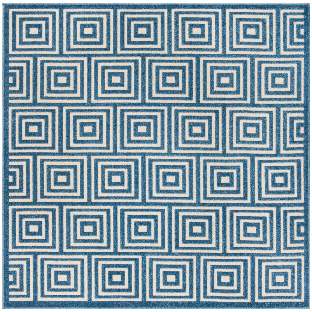 SAFAVIEH Cottage COT941K Cream / Light Blue Rug Image 6