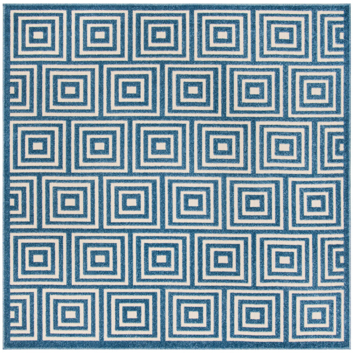 SAFAVIEH Cottage COT941K Cream / Light Blue Rug Image 6