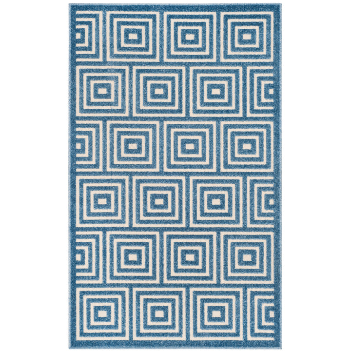 SAFAVIEH Cottage COT941K Cream / Light Blue Rug Image 8