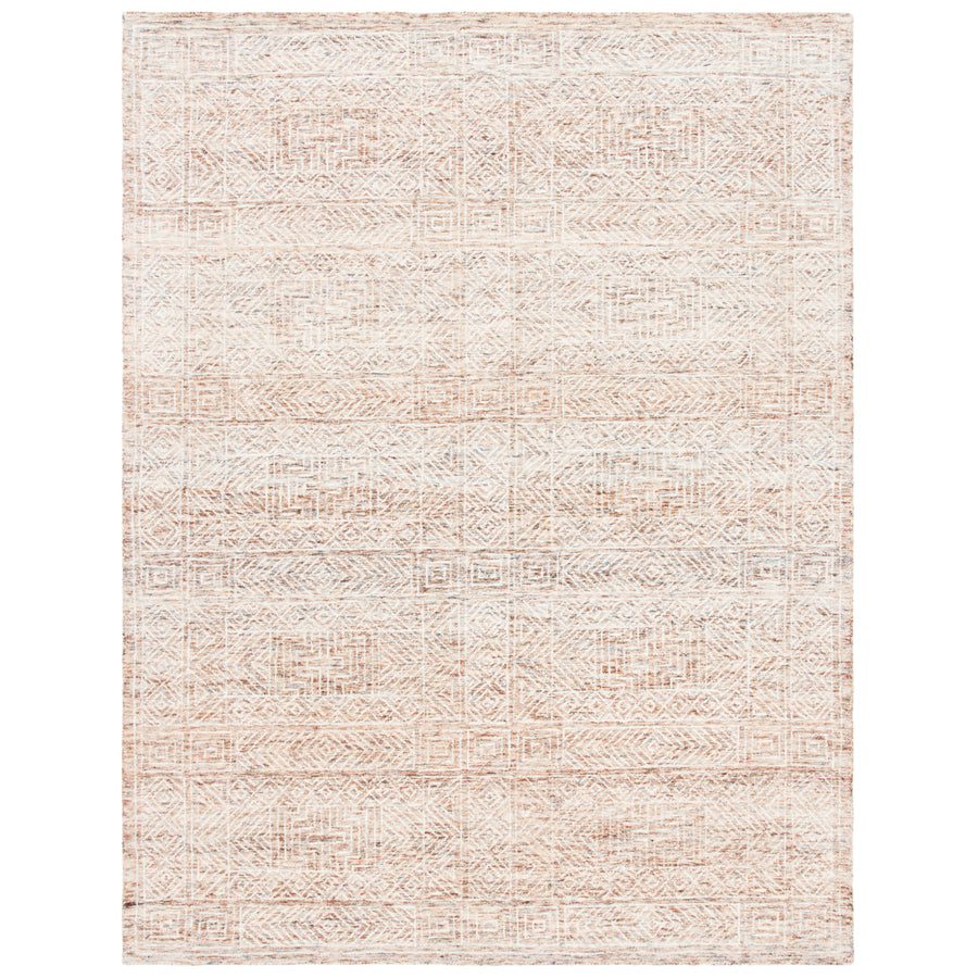 SAFAVIEH Capri CPR206T Handmade Brown / Beige Rug Image 1