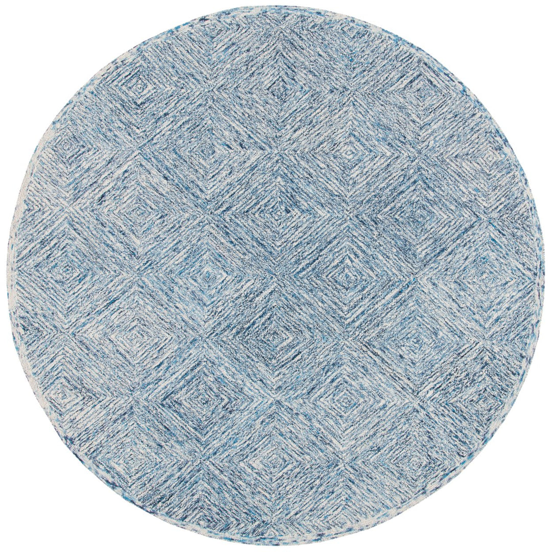 SAFAVIEH Capri CPR207A Handmade Ivory / Blue Rug Image 4