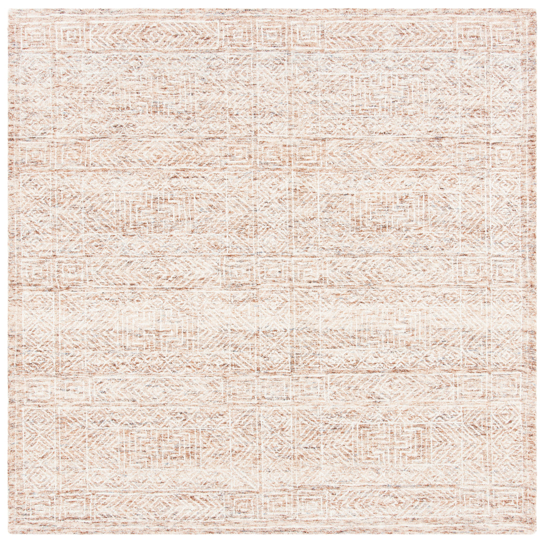 SAFAVIEH Capri CPR206T Handmade Brown / Beige Rug Image 6