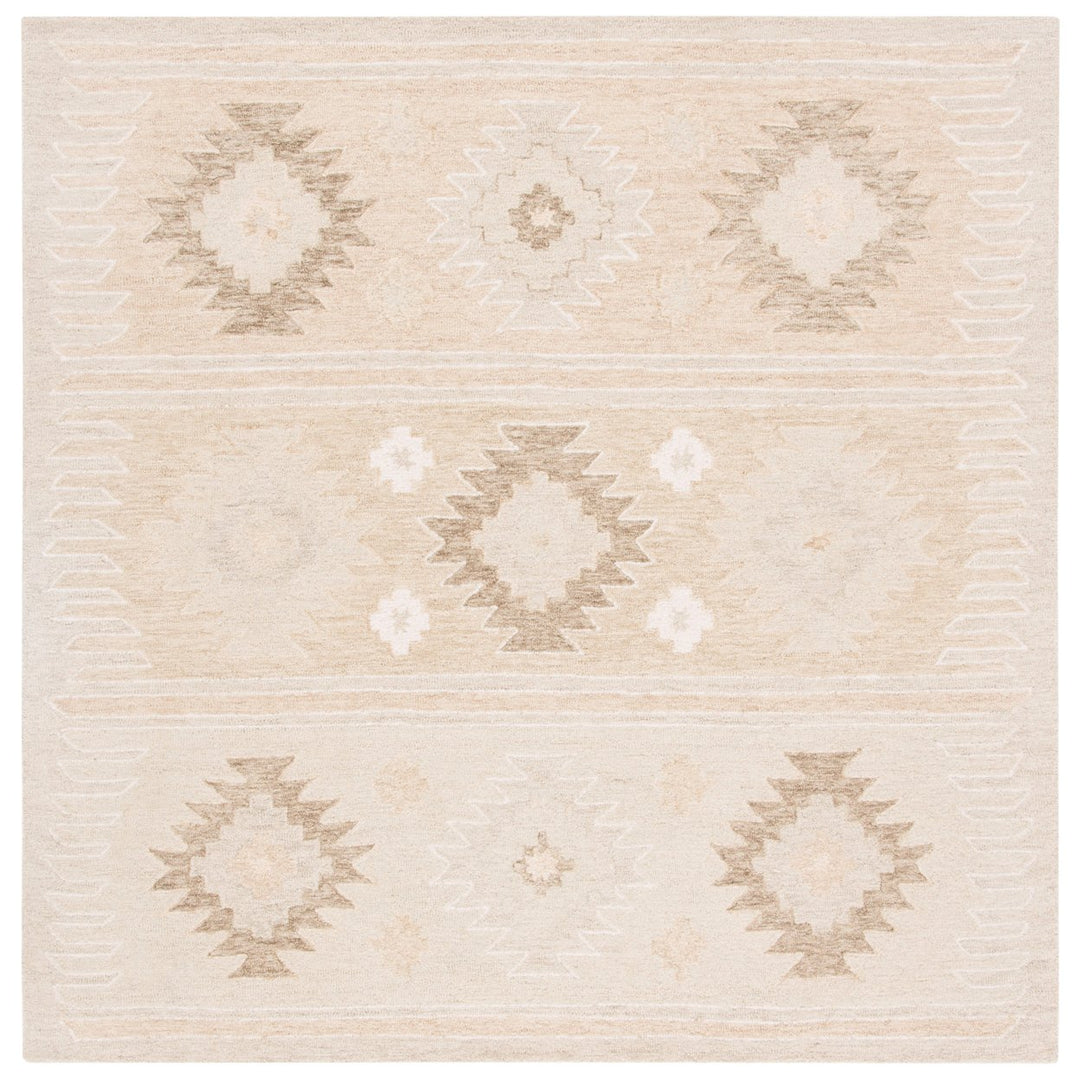 SAFAVIEH Capri Collection CPR203B Handmade Beige Rug Image 6