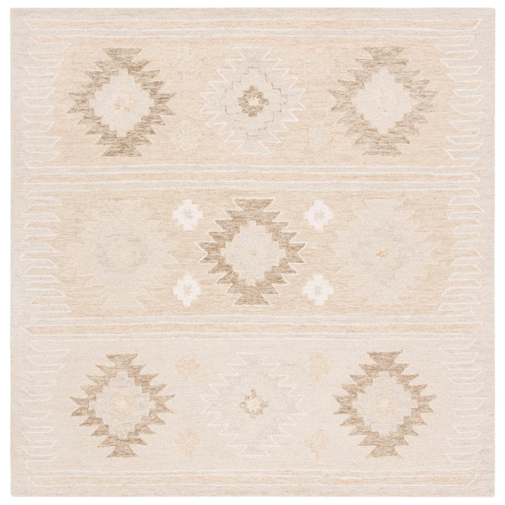 SAFAVIEH Capri Collection CPR203B Handmade Beige Rug Image 6