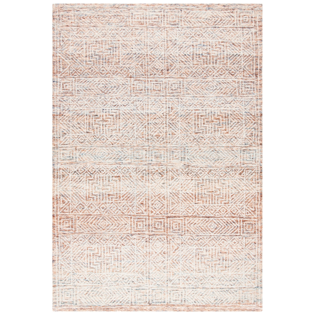 SAFAVIEH Capri CPR206T Handmade Brown / Beige Rug Image 8