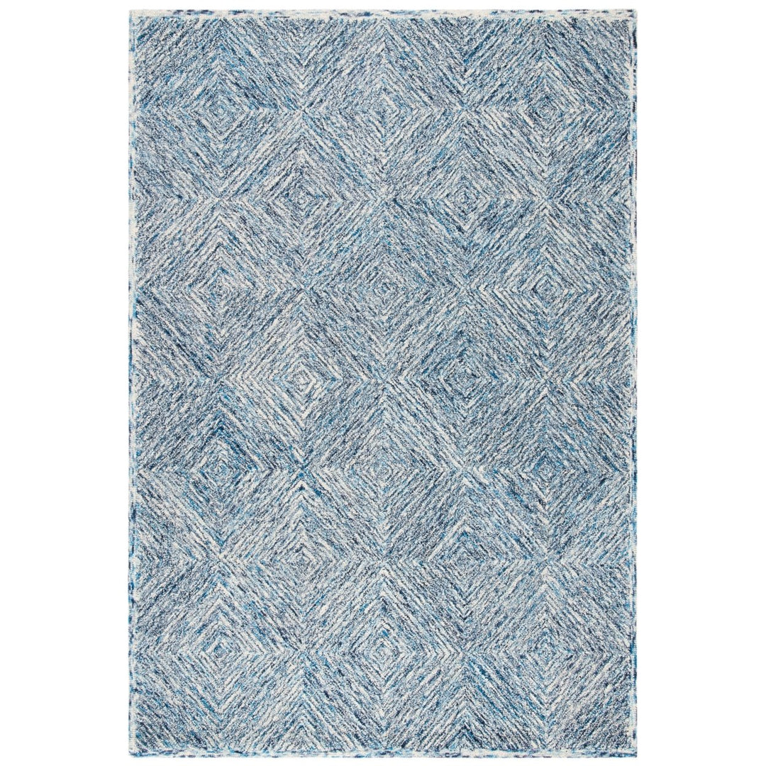 SAFAVIEH Capri CPR207A Handmade Ivory / Blue Rug Image 10