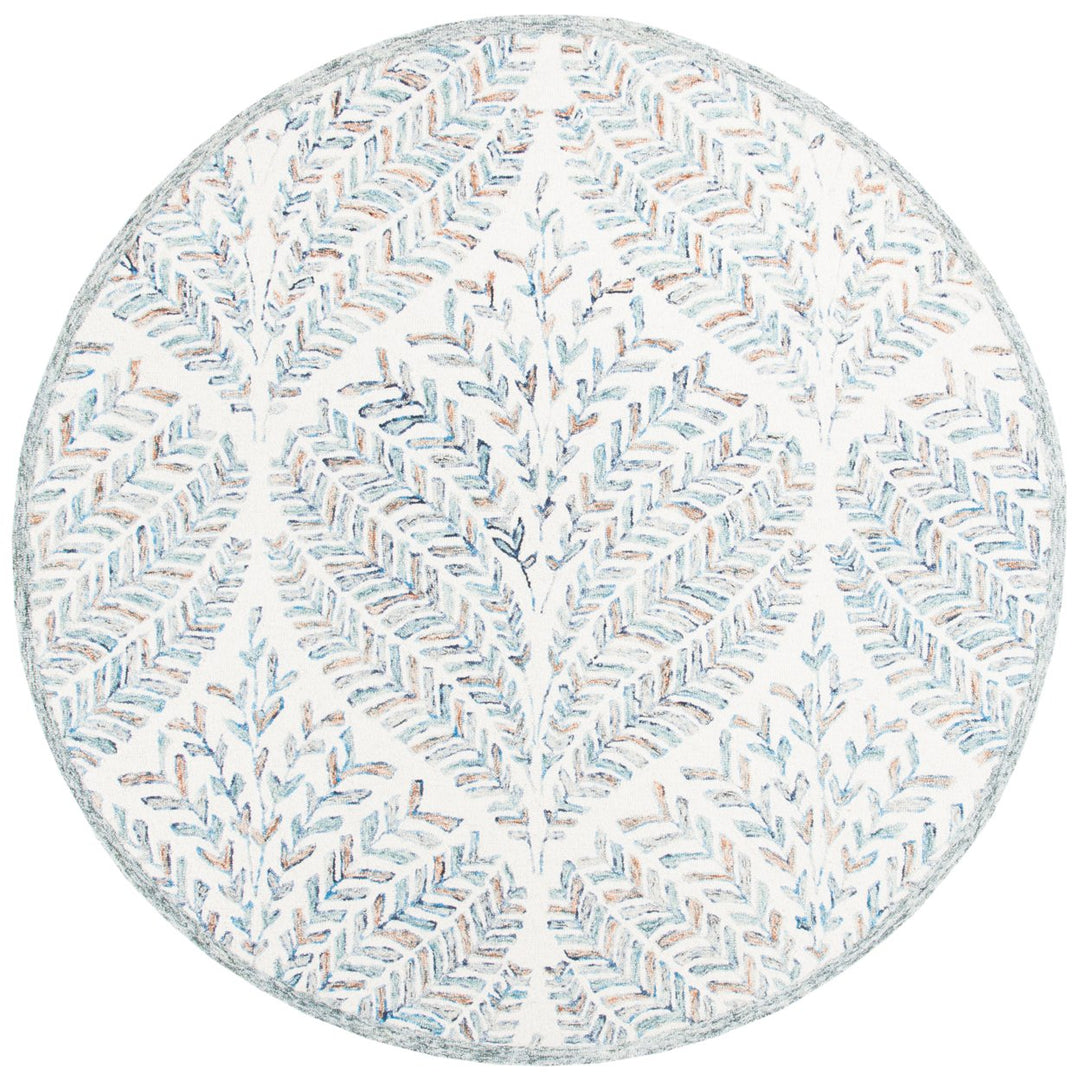 SAFAVIEH CPR208A Capri Ivory / Blue Image 3