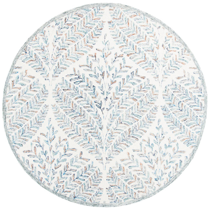 SAFAVIEH CPR208A Capri Ivory / Blue Image 1