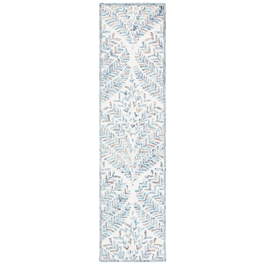 SAFAVIEH CPR208A Capri Ivory / Blue Image 6