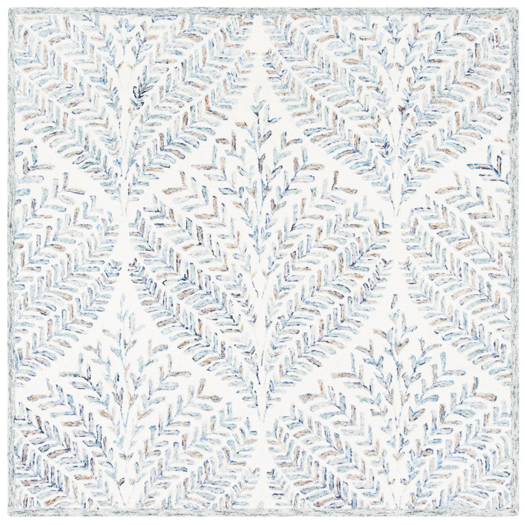 SAFAVIEH CPR208A Capri Ivory / Blue Image 4