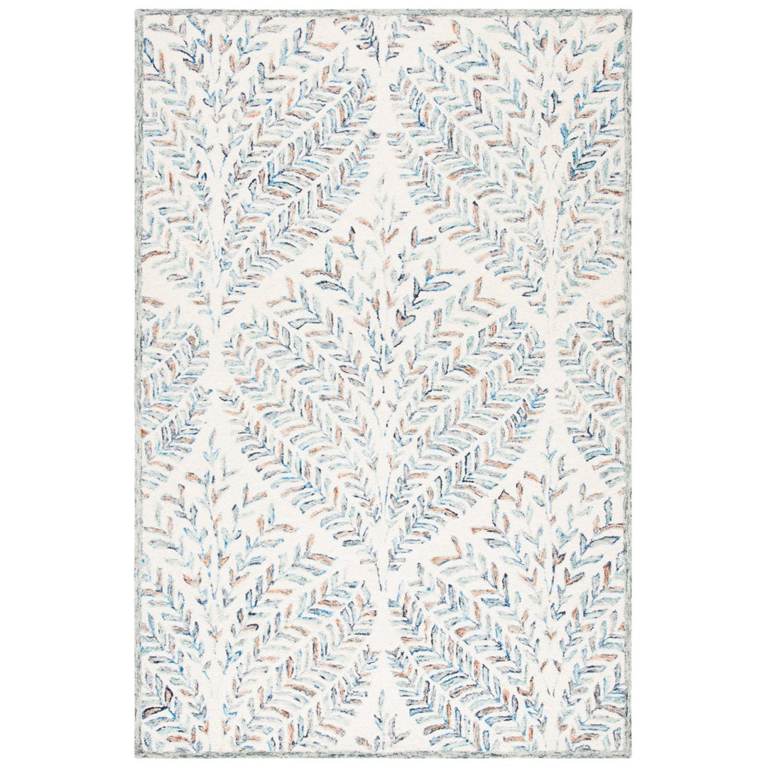 SAFAVIEH CPR208A Capri Ivory / Blue Image 1