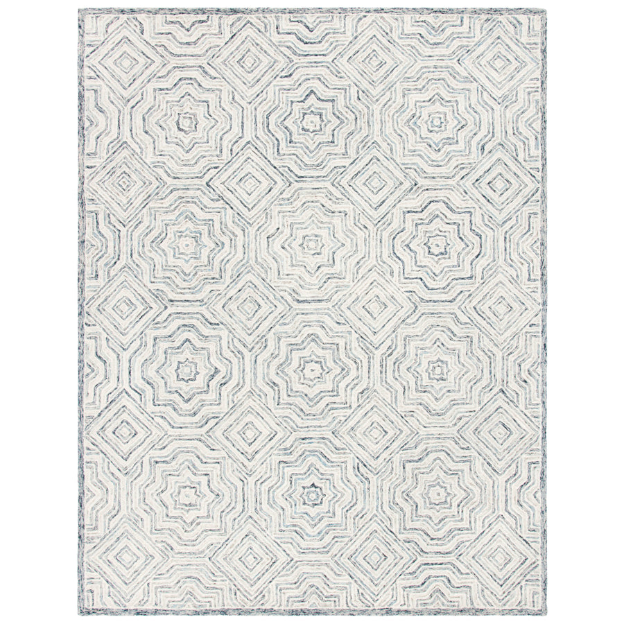 SAFAVIEH Capri CPR215B Handmade Beige / Blue Rug Image 1