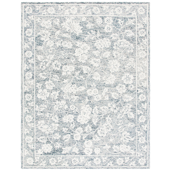 SAFAVIEH Capri CPR216M Handmade Blue / Ivory Rug Image 1