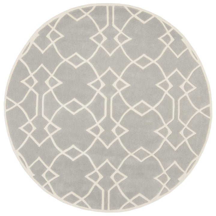 SAFAVIEH Capri CPR343A Handmade Grey / Ivory Rug Image 5