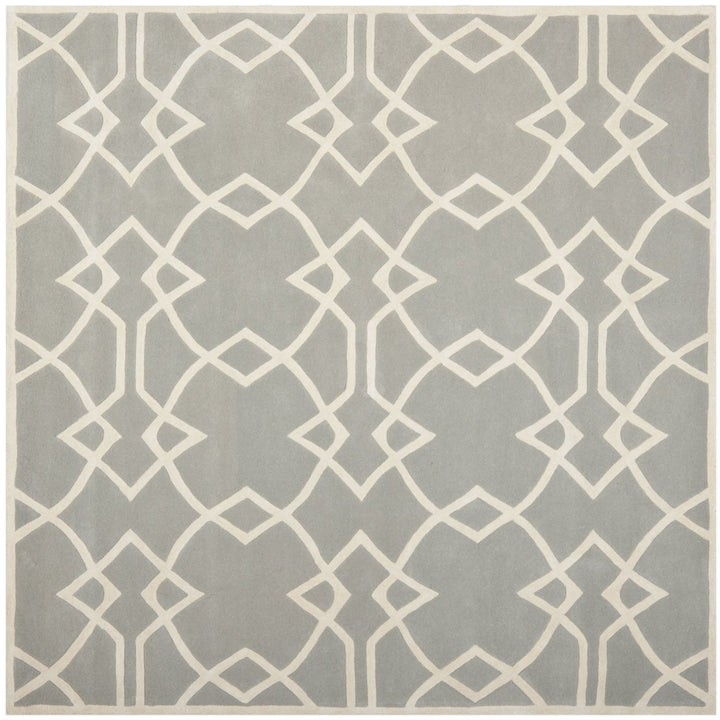 SAFAVIEH Capri CPR343A Handmade Grey / Ivory Rug Image 7