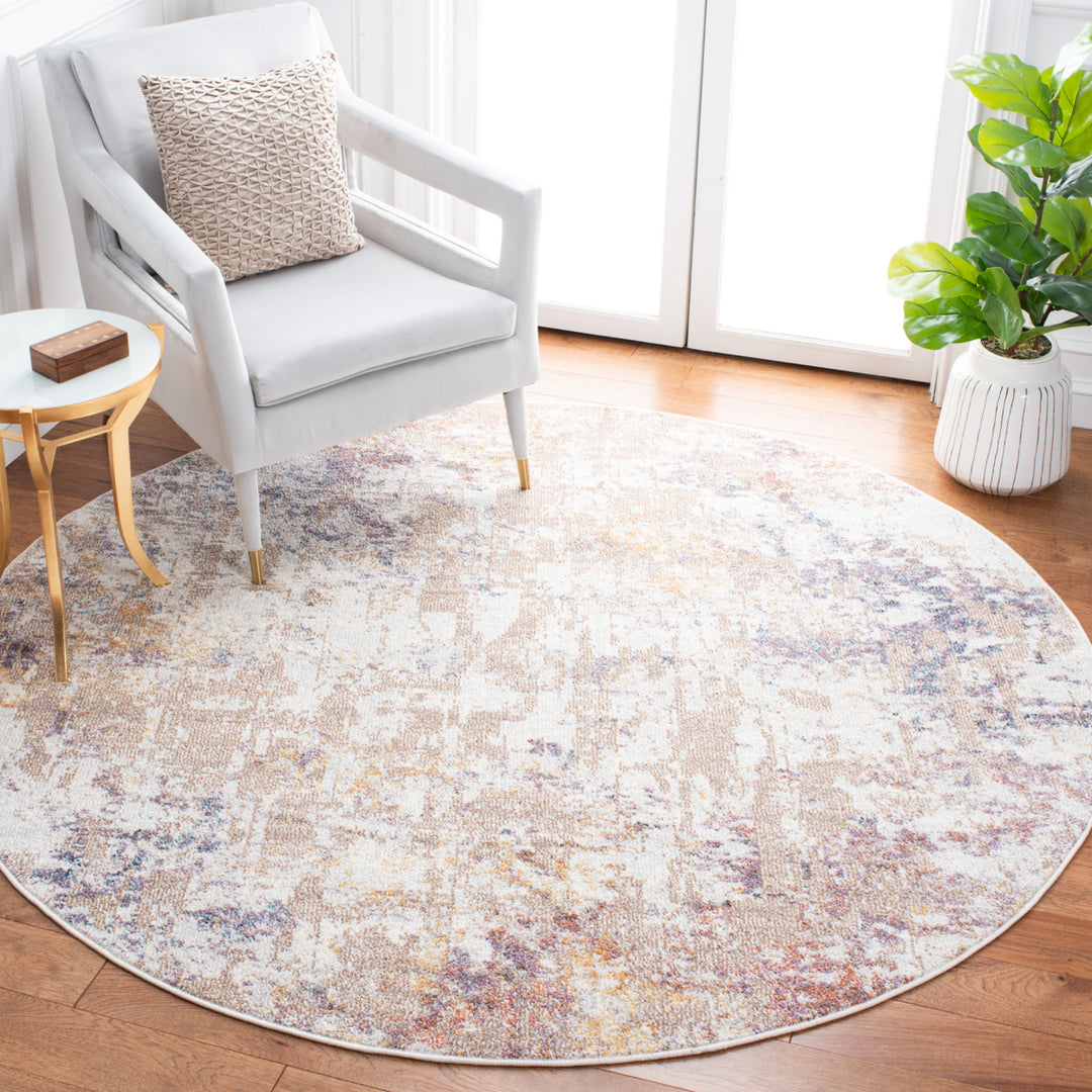 SAFAVIEH Crystal CRS318A Ivory / Beige Rug Image 2