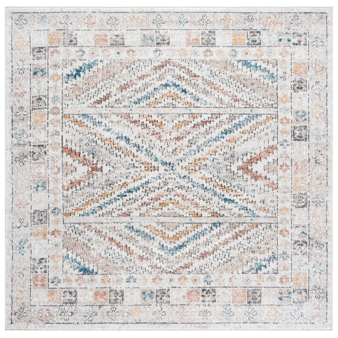 SAFAVIEH Crystal Collection CRS321A Ivory/Grey Rug Image 6