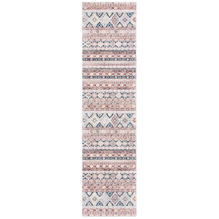 SAFAVIEH Crystal Collection CRS323P Rust/Ivory Rug Image 5