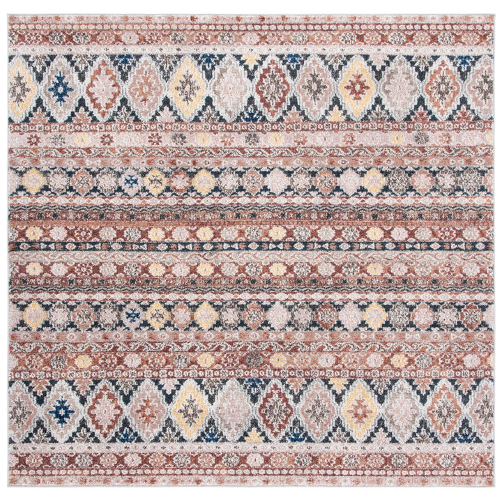 SAFAVIEH Crystal Collection CRS323P Rust/Ivory Rug Image 6