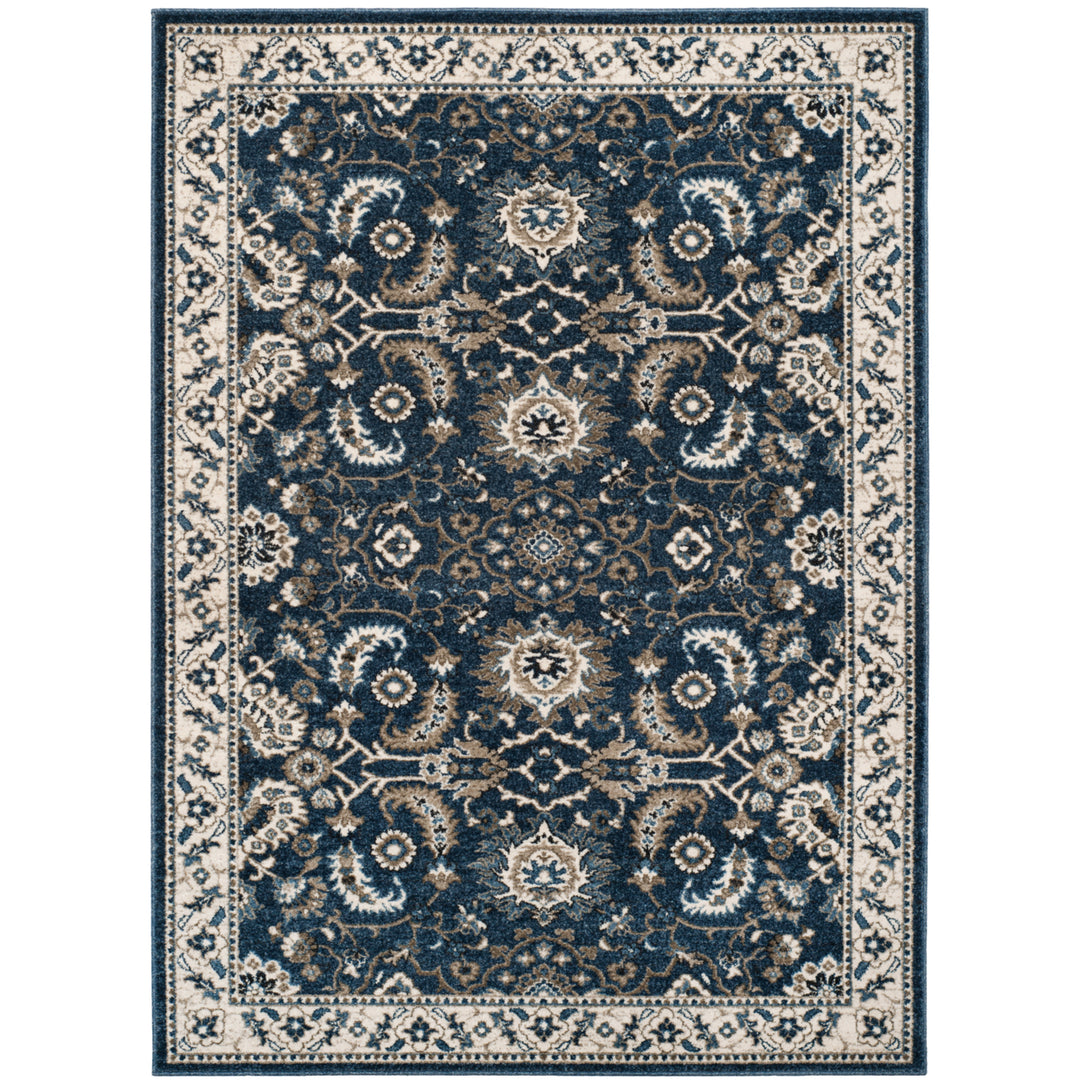 SAFAVIEH Carolina Collection CRL477D Dark Blue Rug Image 1