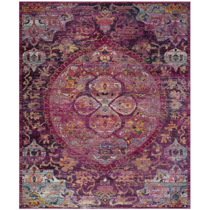 SAFAVIEH Crystal CRS512S Fuchsia / Purple Rug Image 1