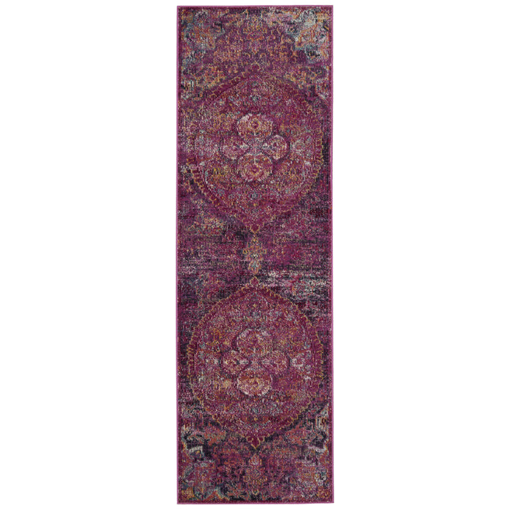 SAFAVIEH Crystal CRS512S Fuchsia / Purple Rug Image 5