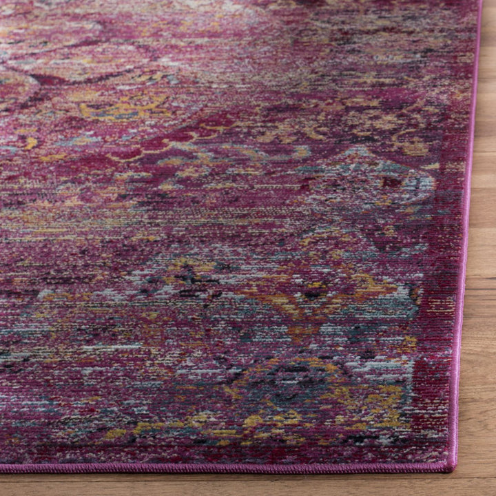 SAFAVIEH Crystal CRS512S Fuchsia / Purple Rug Image 7