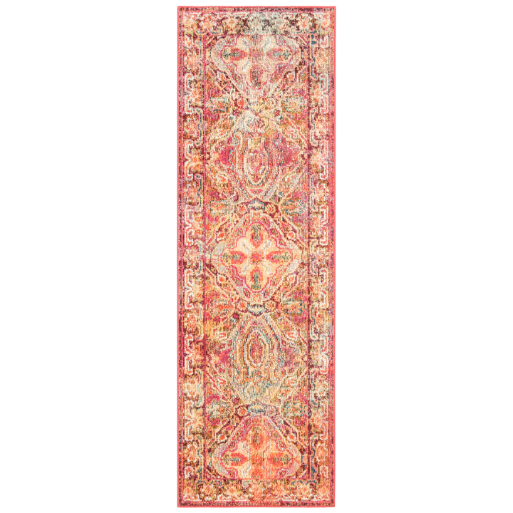 SAFAVIEH Crystal CRS516B Fuchsia /Light Blue Rug Image 5