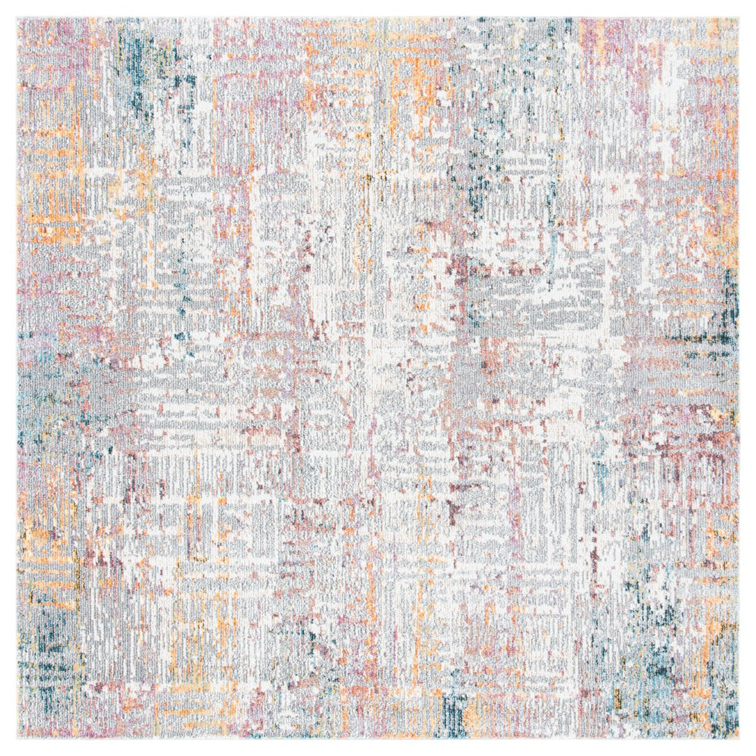 SAFAVIEH Crystal Collection CRS723B Beige/Rust Rug Image 1