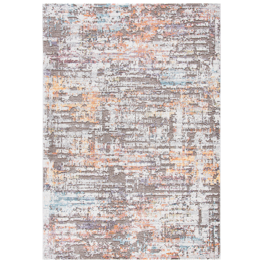 SAFAVIEH Crystal CRS738B Beige / Orange Rug Image 1