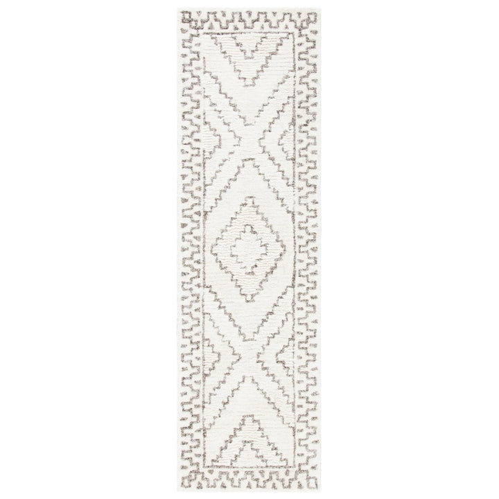 SAFAVIEH Casablanca CSB205E Handmade Ivory / Taupe Rug Image 1