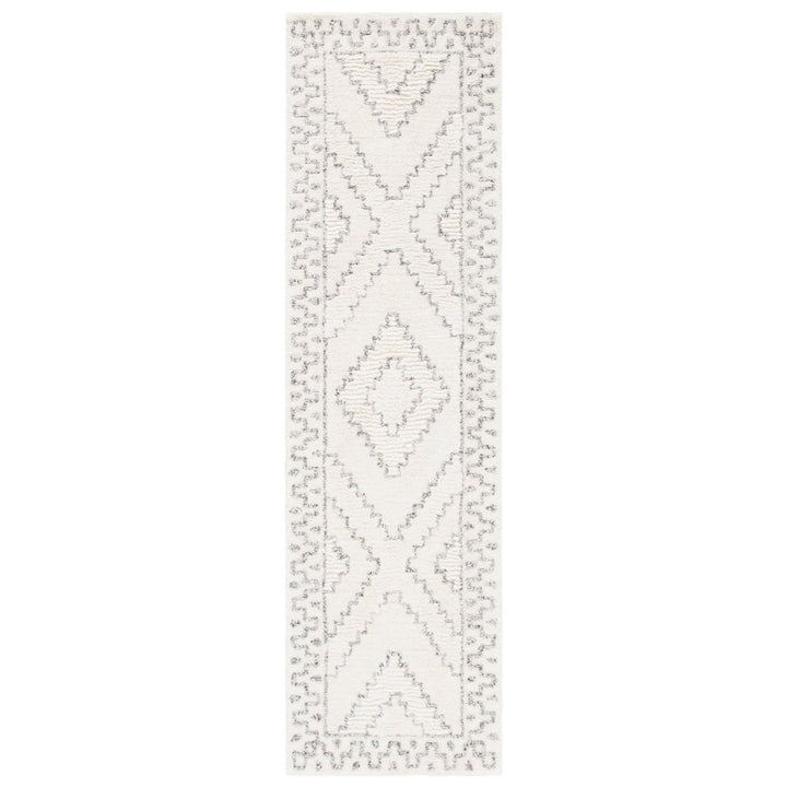 SAFAVIEH Casablanca CSB205F Handmade Ivory / Grey Rug Image 1