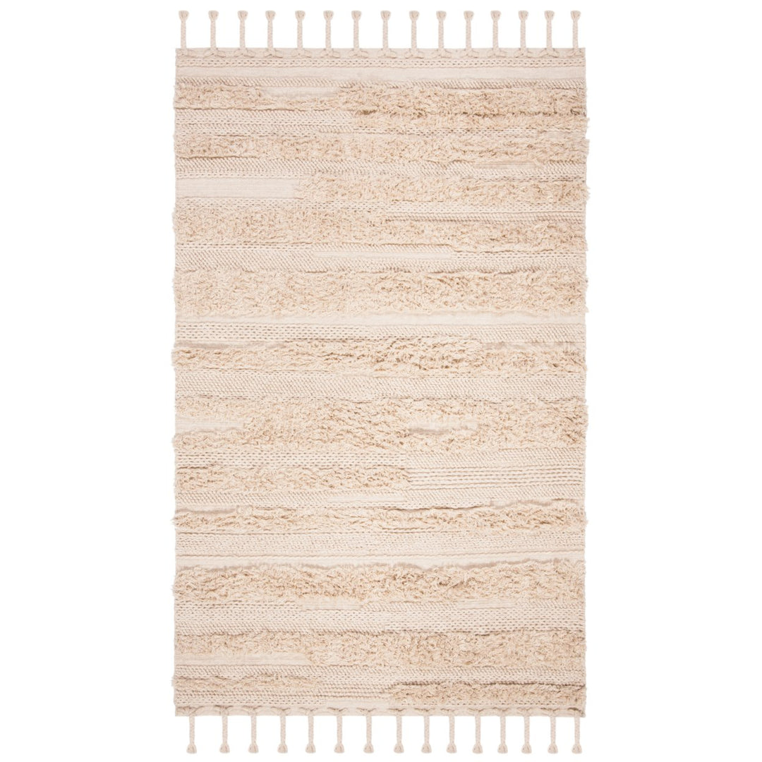 SAFAVIEH Casablanca CSB450A Handwoven Beige Rug Image 1