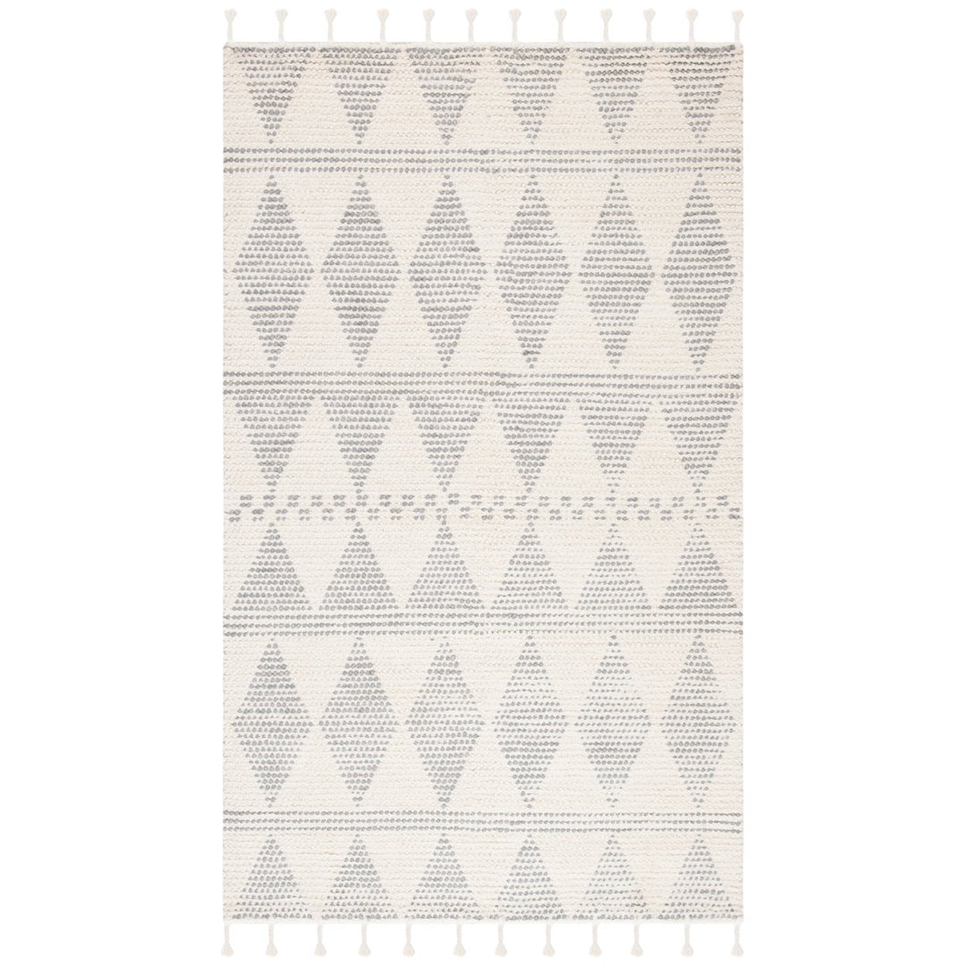 SAFAVIEH Casablanca CSB488A Handwoven Ivory / Grey Rug Image 1