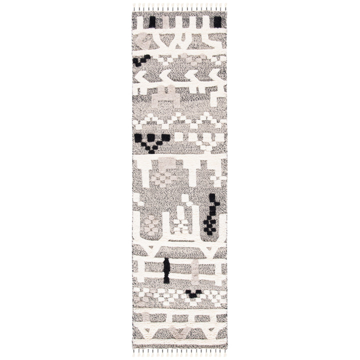 SAFAVIEH Casablanca CSB542A Ivory / Black Rug Image 3