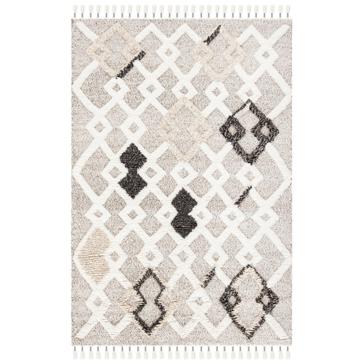 SAFAVIEH Casablanca CSB540B Hand-knotted Beige Rug Image 1