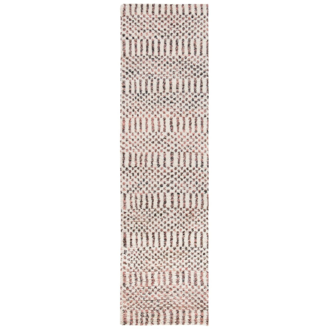 SAFAVIEH Casablanca CSB545U Hand-knotted Ivory /Pink Rug Image 1