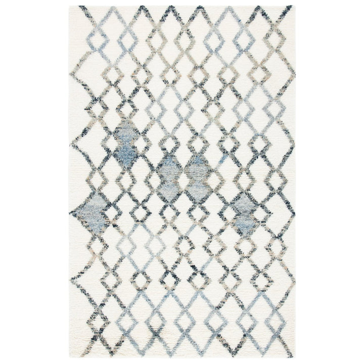 SAFAVIEH Casablanca CSB546A Hand-knotted Ivory /Grey Rug Image 1