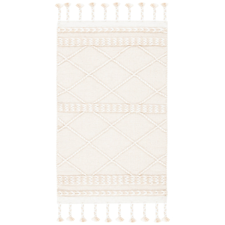 SAFAVIEH Casablanca CSB575B Handmade Beige / Ivory Rug Image 7